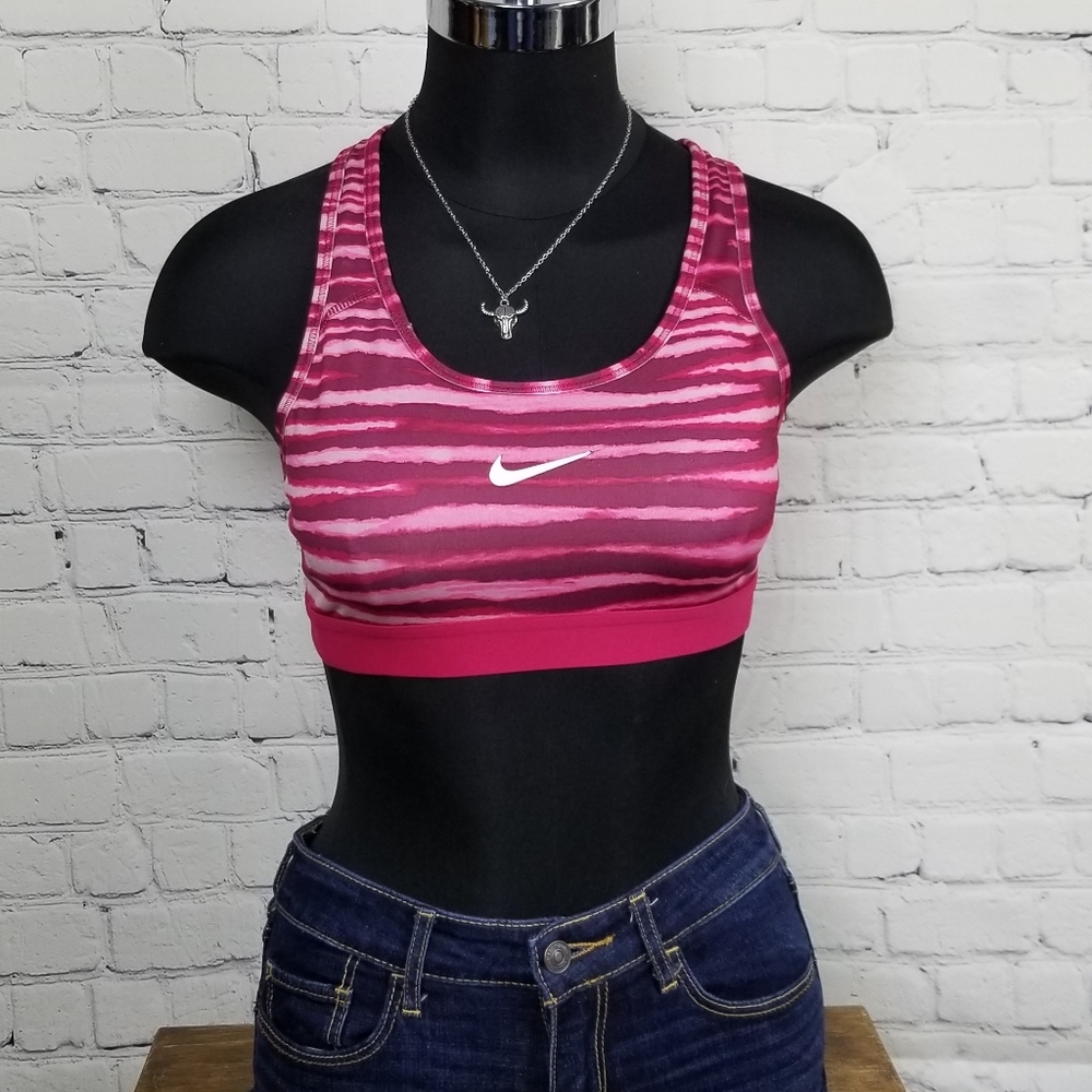 Nike pink sport bra | Medium